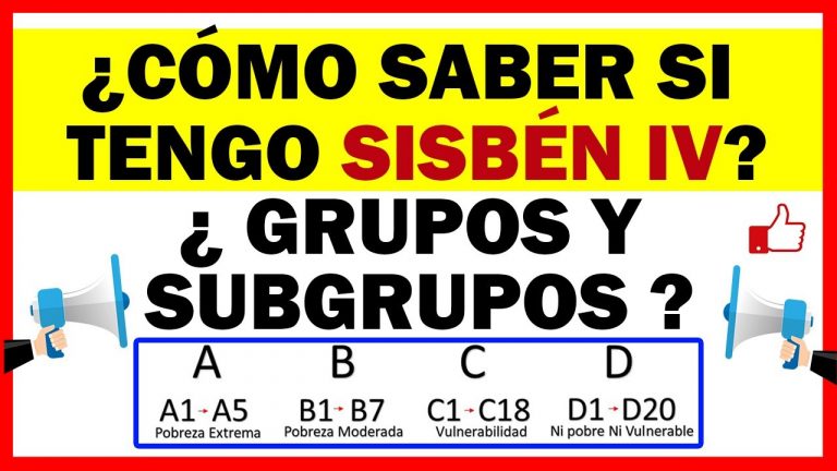 Niveles de SISBEN - Beneficios del Sisben